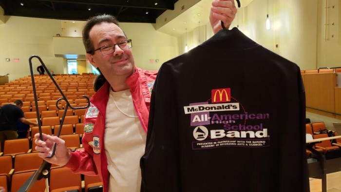 Keith Marks showing off another Ebay find! Keith Marks