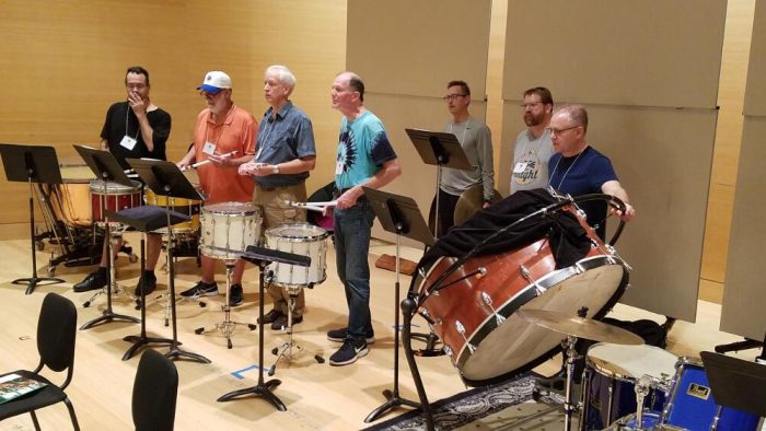 Percussion: Keith Marks, Pete Goodman, Tom Blanchard, Mike August, Kim Burdick, Matt Schutt, Tony Gulitti Percussion
