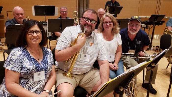 Trumpets: Shantel Nelson Dow, Jeff Littleton, April Brumfield, Paul Howard Trumpets